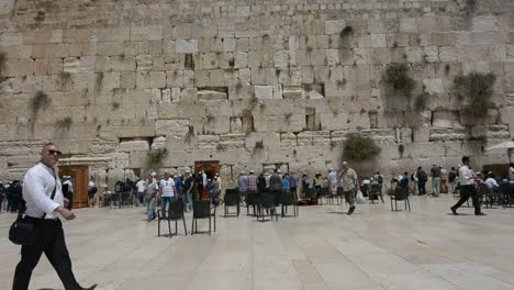 Jewish-men-pray-at-the-Western-Wall-of-the-Temple-Mount-Jerusale