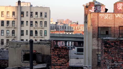 pov-Brooklyn-apartments-at-Sunset-as-filmed-from-the-subway