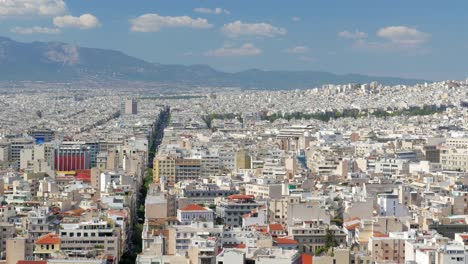 Wohnungen-in-der-Innenstadt-von-Athen,-Griechenland