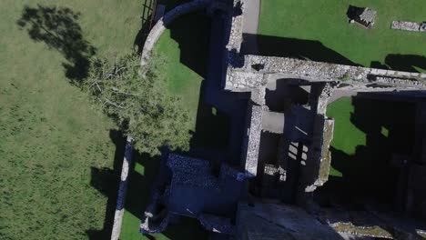 4k-Medieval-Shot-of-Style-Queen-Posing--in-Castle