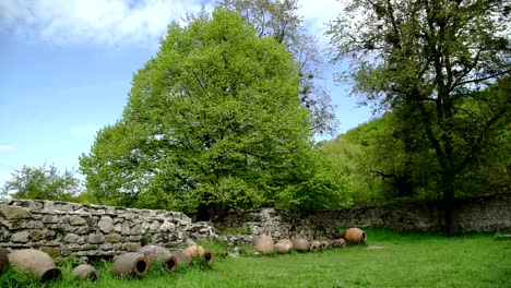 Ruinas-del-antiguo-monasterio-Ikalto-en-Georgia