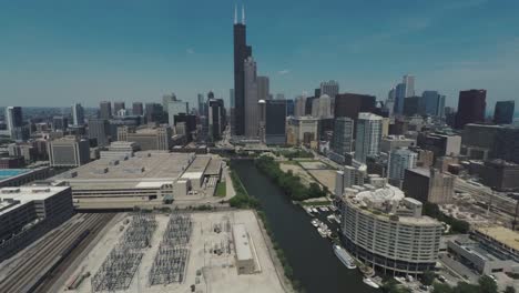 Chicago-Downtown-Loop-Aerial-Summer