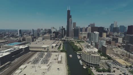 Chicago-Downtown-Loop-Aerial-Summer