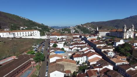 Ouro-Preto-en-Minas-Gerais,-Brasil