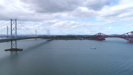 Forth-Brücke-Aerial-Schottland