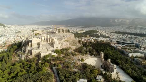 Akropolis-Athen-alten-Zitadelle-in-Griechenland