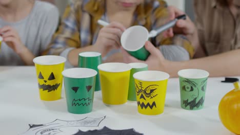 Handmade-Halloween-Cups