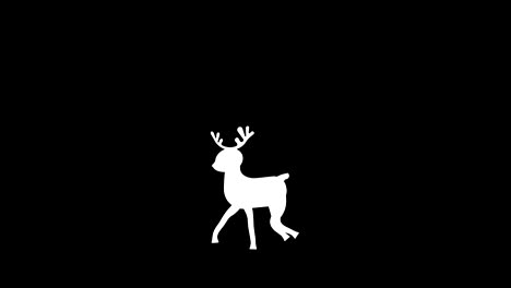 Cartoon-dancer-deer-walking-animation-with-optional-luma-matte.-Alpha-Luma-Matte-included.-4k-video