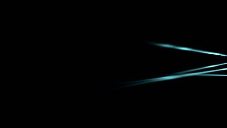 Glowing-neon-blue-smooth-rays-video-animation