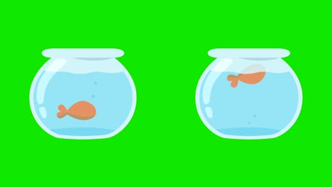 Cartoon-Fish-Tanks-With-Dead-Fish-And-Live-Fish