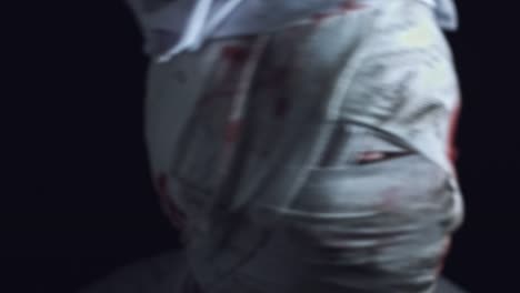 4k-Horror-Nurse-Zombie-Shaking-Head-Zoom-out