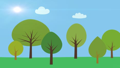 Nature-background-animation