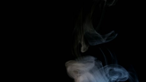 White-Smoke-Isolated-on-Black-Background