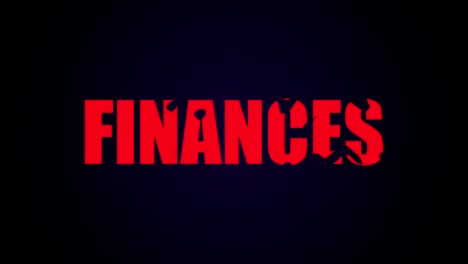 Finances-text.-Liquid-animation-background