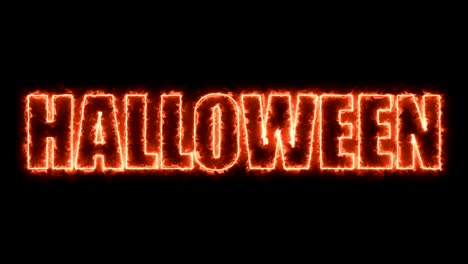 Halloween-Text,-3d-Rendering-Hintergrund-Computer-generieren,-einsetzbar-für-Feiertage-festliche-design