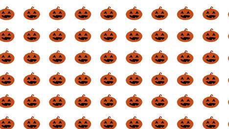 Halloween-Kürbis-Bewegung-Hintergrund-Schleife