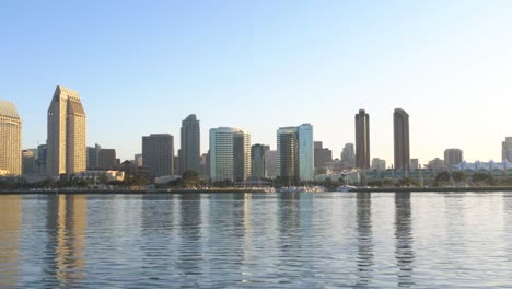 Stadt-von-San-Diego-im-Morgengrauen-panorama