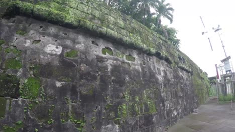 16th-century-walled-city-relics-and-remnants-Founded-by-Miguel-Lopez-de-Legazpi.-tracking-shot