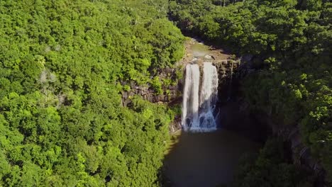 Aerial-view-of-Rochester-Falls-in-Mauritius.