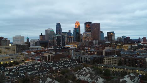 Minneapolis-from-North-Loop---Aerial