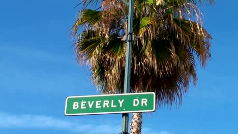 Beverly-Drive-street-Schild-HD