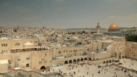 Jerusalem-panoramic-view-of-Wailing-Wall