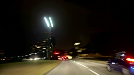 Timelapse-Nacht-Drive