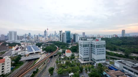 beautiful-sunrise-of-Kuala-Lumpur-city