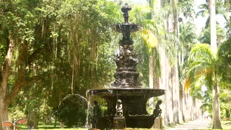 Wasser-Brunnen-am-Botanischen-Garten-in-Rio-De-Janeiro