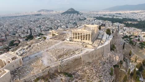 4K-Drohne-Schuss-von-Akropolis