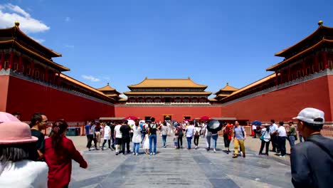 T/L-WS-The-Forbidden-city-in-Beijing-against-blue-sky
