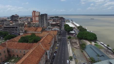 Aerial-View-of-Belem-do-Para,-Brazil