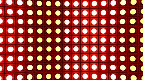 Luces-intermitente-bombillas-pared-patrón-loop-de-vj-de-fondo-estática-vertical-etapa-rojo