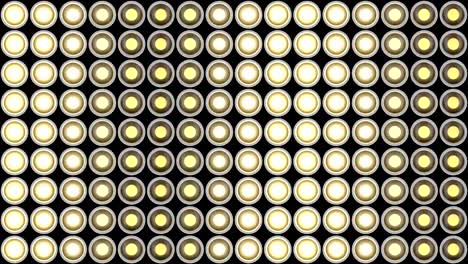 Lights-flashing-wall-bulbs-pattern-static-vertical-white-stage-background-vj-loop