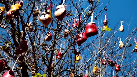 traditionelle-Schuhe-aus-Holz-Niederländisch