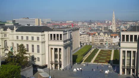 Vistas-de-la-ciudad-de-Bruselas-Bélgica-por-día