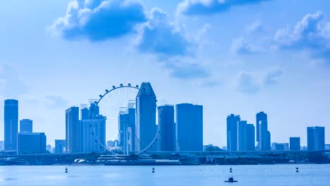 Lapso-de-tiempo-de-4K-de-paisaje-urbano-de-Singapur