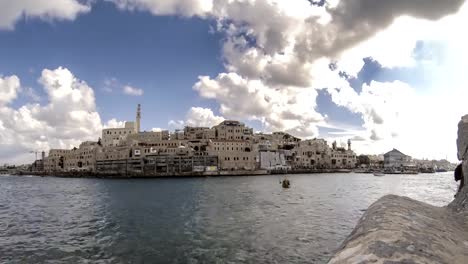 Tel-Aviv-Jaffa-harbor-Zeitraffer-panorama.