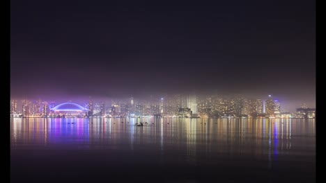 Fog-over-the-skyline-of-Toronto