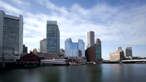 Time-lapse-zoom-out-Boston-waterfront
