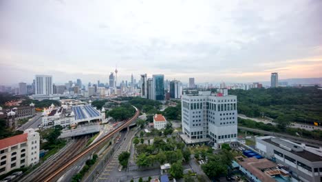 beautiful-sunrise-of-Kuala-Lumpur-city