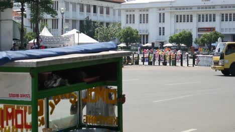 Blick-auf-Verkehr-in-Jakarta,-Indonesien.