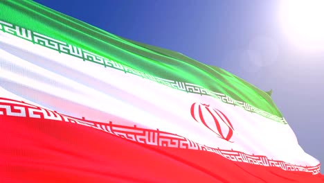 Iranische-Flagge