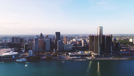 Detroit-aerial-cityscape