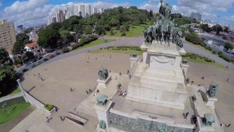 Vista-aérea-de-Ipiranga,-Sao-Paulo,-Brasil