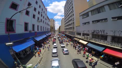 25-de-Marco-street-in-São-Paulo,-Brazil