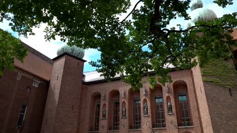 Der-Innenhof-des-Stockholmer-Rathaus,-Schweden