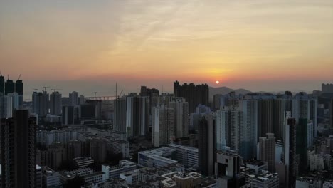 Hong-Kong-Stadt-Zersiedelung,-Sham-Shui-po