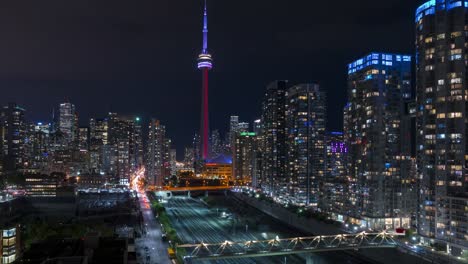 City-Skyline-Toronto-Night-Traffic-and-Trains