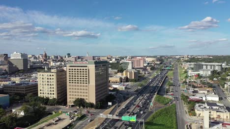 Aéreas-del-centro-de-Austin,-Texas